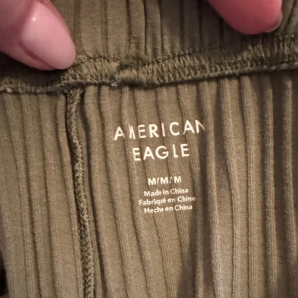 American Eagle Outfitters Ribbed pants - Picture 2 of 2